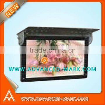 Brand New 19" Bus Diagonal Electric Roof LCD Monitor, L/W:16:9 , Power : 24V / 12V , Test OK