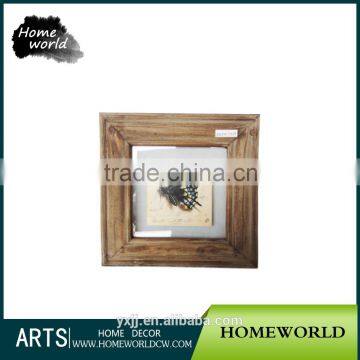 Customized antique imitation souvenir holding butterfly photo picture frame