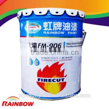 WATERBASED INTUMESCENT ANTI FIRE RESISTANCE PAINT