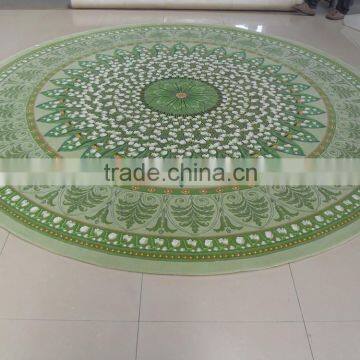 Classial Style Handmade Round Carpet