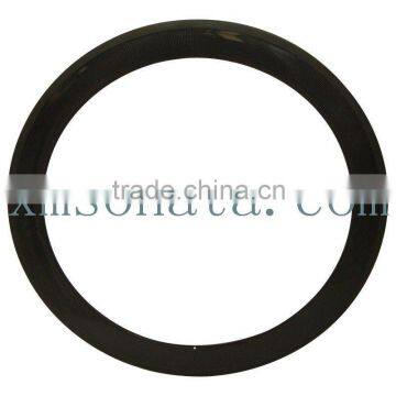carbon track wheels 3k glossy 60mm carbon clincher rims