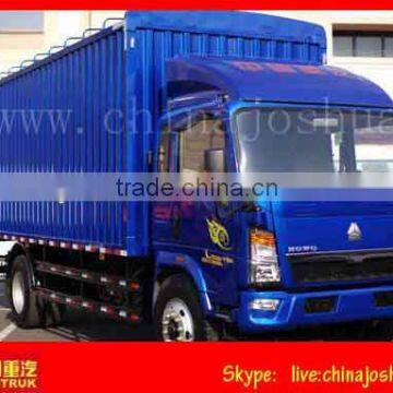 HOWO 4*4 china mini cargo truck