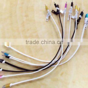 2016 Hot New Best Selling 2 in 1 Zipper Usb Cable Aluminum Charging Cable Usb Exoress China photo-2