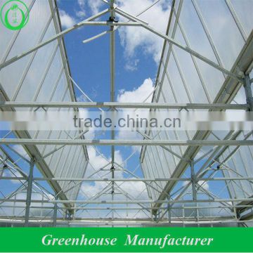 natural ventilation system multi span greenhouse