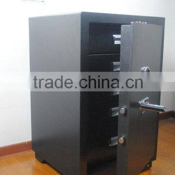 Strong Metal Steel Fingerprint Drawer Safe Box