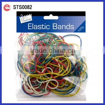 100g Mixed Size and Color Elastic Band