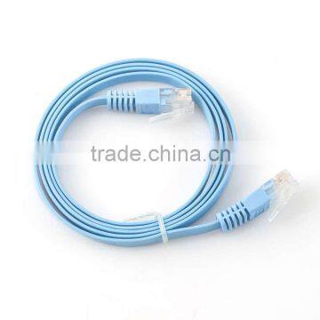 Ultra Slim Flat Cat6 UTP Ethernet Network Patch Cable photo-4