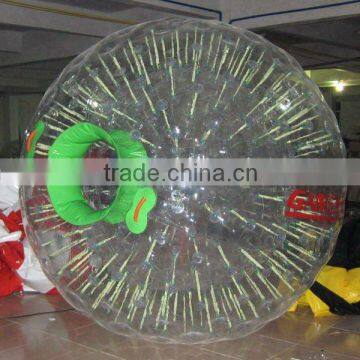 2014 Most popular zorb ball inflatable/ zorb ball for land and water