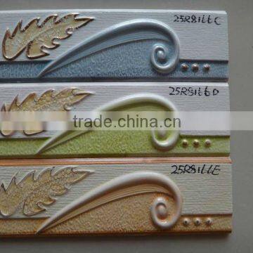 80x250mm ceramic decorative waist tile