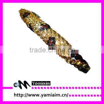 Wholesale Fashion 10.5cm bling pen leopard