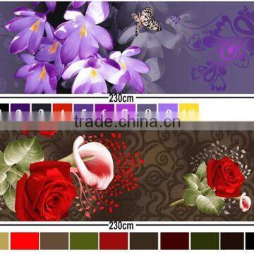 Soft polyester brushed printed bedding fabric ,Microfiber bedding fabric,