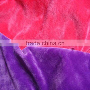 Polyester With Good Spandex Tricot One Side Brush Super Soft Hand Wholesale Spandex Fabric photo-3