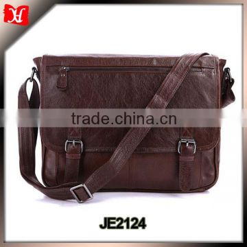 2016 new model fashion china supplier mens leather shoulder bag