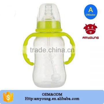 180ML Normal Neck BPA Free PP Baby Feeding Bottle For Manufacturer