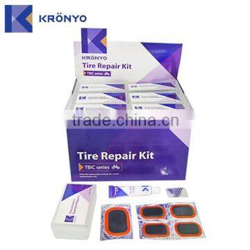 KRONYO tyre repair equipment rubber patch tyre puncture solution