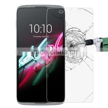 High Hardness Anti-Shatter Film Tempered Glass Screen Protector for Alcatel Idol3 4.7