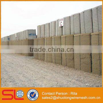 Galfan Hesco Bastion Defensive Walls with Geotextile