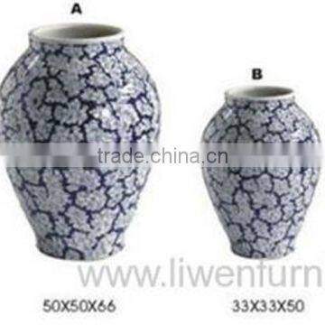 Chinese antique furniture porcelain pot