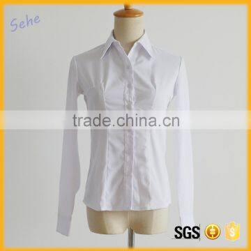 plain shite slim fitness shirt bulk wholesale clothing                        
                                                                                Supplier's Choice