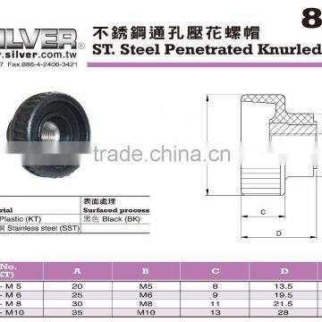 For Mini and Metal Lathe Stainless Steel Penetrated Knurled Nuts photo-2