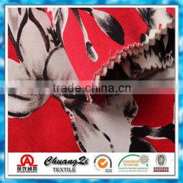 China Factory Manufacturer Wholesale Spandex Cotton Digital Printed Fabric photo-4