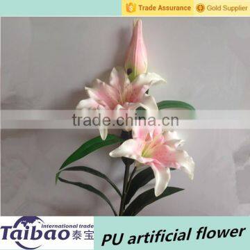 Hight quality wedding decoration PU lily flower