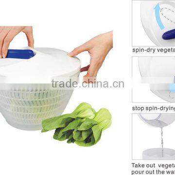 PP+EVA 28*16*12.8 Useful Food Dehydrator/vegetable Dewatering Basket and Vegetable Spinner/salad Spinner photo-2
