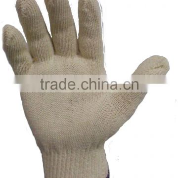 210 RAW WHITE 600 GRAMS 10 KNITTING COTTON SAFETY WORKING GLOVE