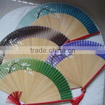 die-cut paper fans