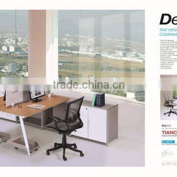 China supplier melamine 2 person office desk