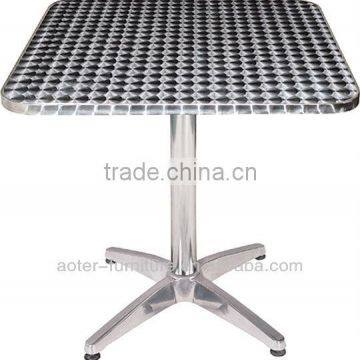 Garden aluminum outdoor metal table for sale