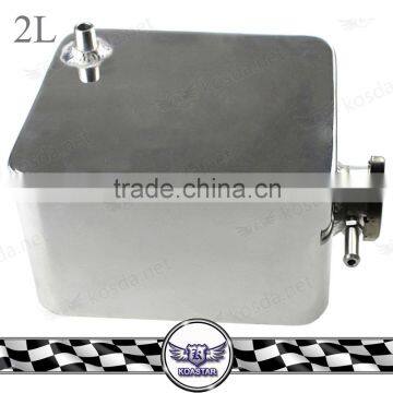 Universal 2 Liter Alloy Header Expansion Tank with Cap