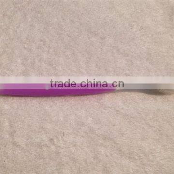 Personalized Purple Plastic Toothbrush With Rubber Handle for Adult photo-2