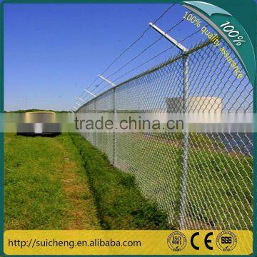 Chain Link Mesh Fence/Galvanized Chain Link Mesh Fence (Guangzhou Factory)