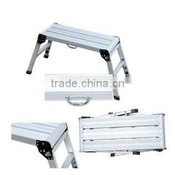 Cheap aluminium working platform ladder