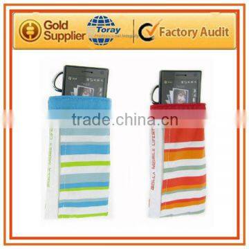 Polyester cheap Mobile phone cases ISO 9001:2008