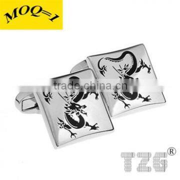 TZG09073 Stainless Steel Cuff Link Animal Cufflink