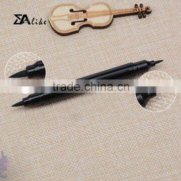 Double end black fashional wholesale best waterproof pencil eyeliner