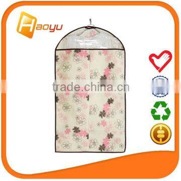 Hot sale china alibaba supplier non woven garment bag with silk print