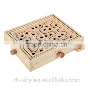 2016 New wooden Labyrinth Ball Game with 3 size for you choosen hot selling