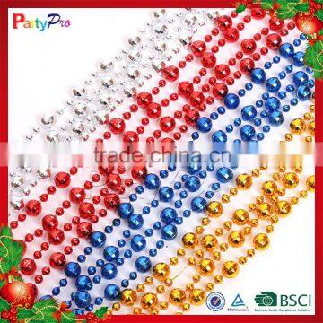 2015 Hot Sale Wholesale Christmas Tree Ornament of Beads Chain