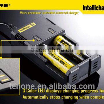 nitecore multifunctional intellicharger i2 nitecore li-ion battery