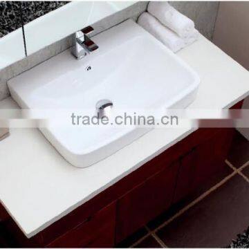 Multi-Layer Solid Wood Bathroom Latest Bathroom Furniture photo-3