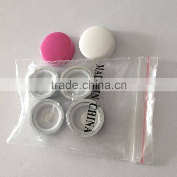 18mm Decorative Plastic Screw Cap Chrome Screw Covers for License Plate Frame photo-2