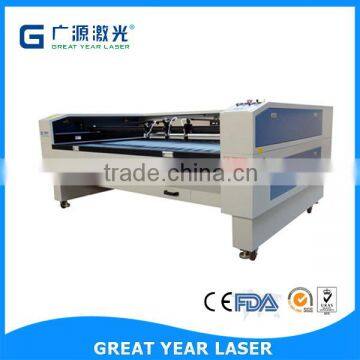 Hot sell high quality low price high speed cloth accessory ccd laser cutting and engraving machine