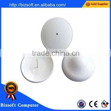 Bizsoft High quality mini round white color anti theft hard tag