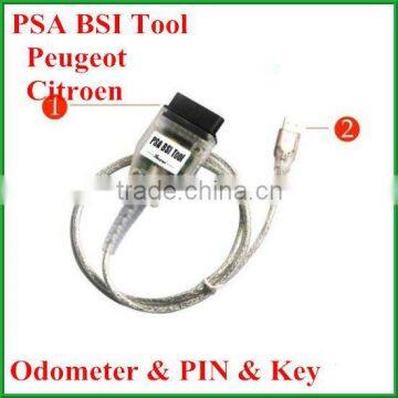 PSA Peugeot Citroen Professional BSI Tool-- read and write eeprom of BSI, programming new KM in BSI