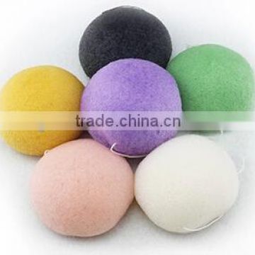 100% pure natural Japan konjac sponge for face cleansing