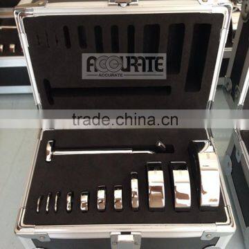 10g 20kg stainless steel calibration weights slotted weights