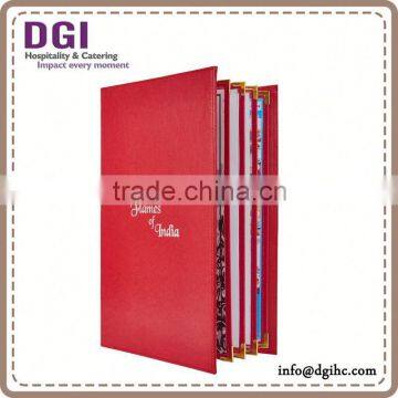 High quality restaurant amenities hotel / drink cover for sale /note pad